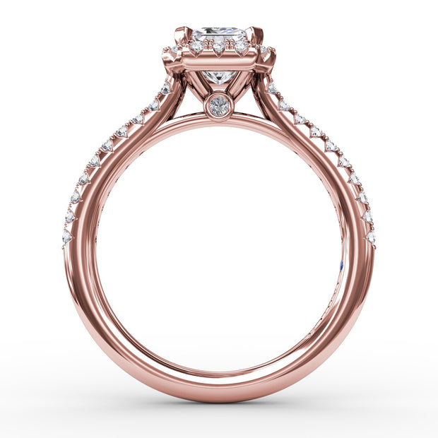 Emerald Cut Diamond Ring