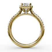 Emerald Cut Diamond Ring