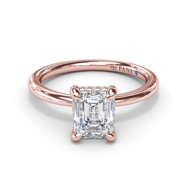 Exceptionally Striking Diamond Engagement Ring