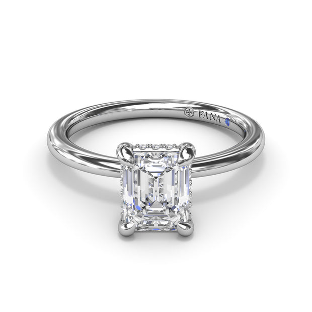 Exceptionally Striking Diamond Engagement Ring