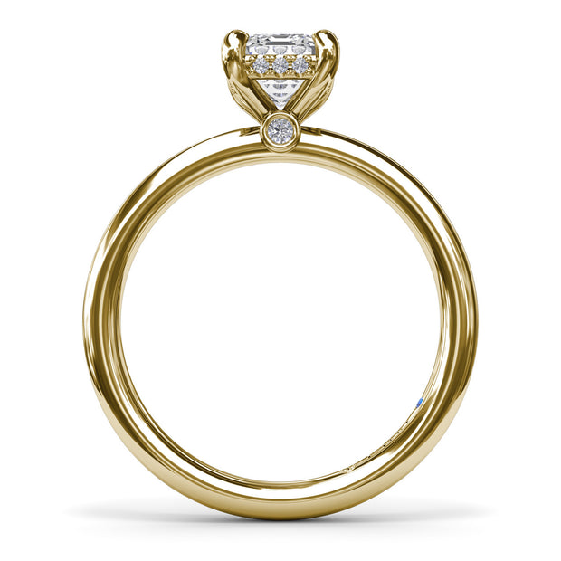 Exceptionally Striking Diamond Engagement Ring