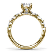 Enchanted Diamond Engagement Ring