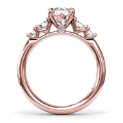 Strong and Striking Diamond Engagement Ring