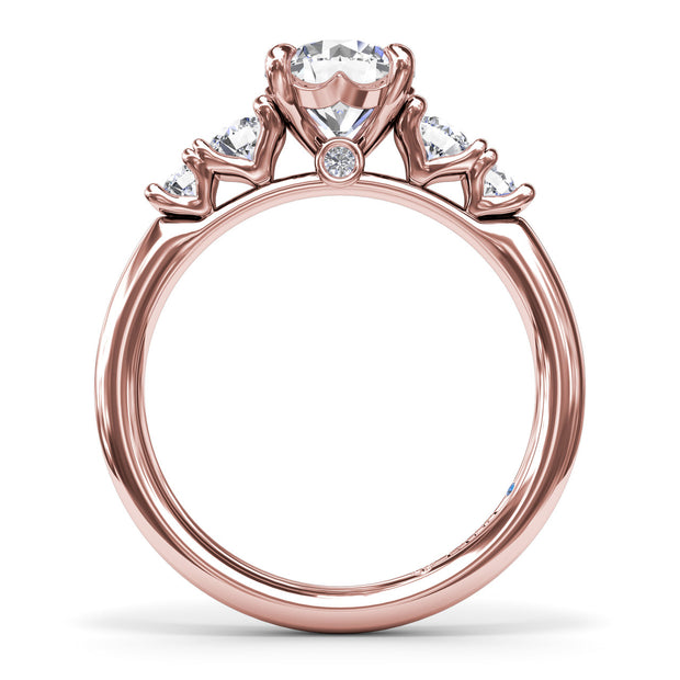 Strong and Striking Diamond Engagement Ring