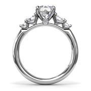 Strong and Striking Diamond Engagement Ring