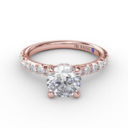 Quintessential Diamond Engagement Ring