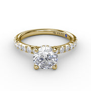 Quintessential Diamond Engagement Ring