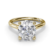 Sparkling Solitaire Diamond Engagement Ring