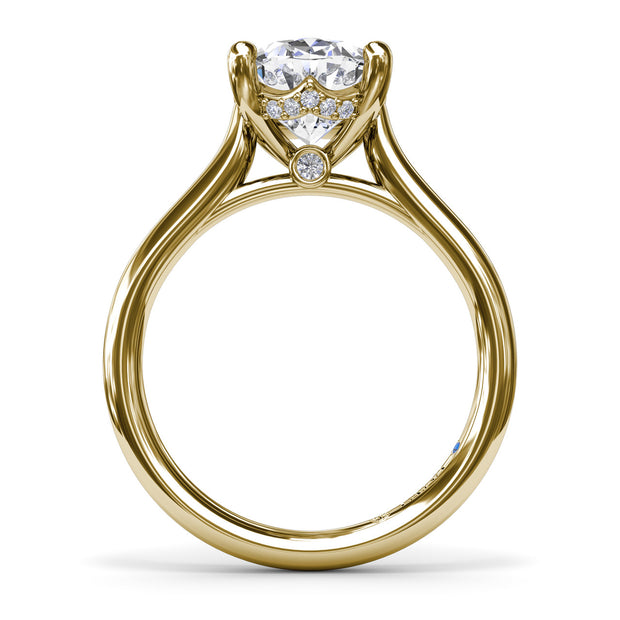Sparkling Solitaire Diamond Engagement Ring