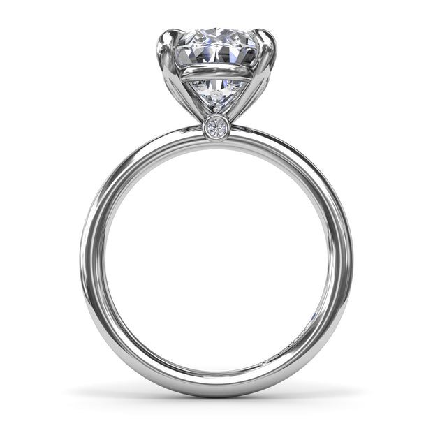 Five Prong Engagement Ring