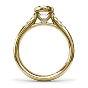 Beautiful Bezel Set Engagement Ring