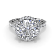 Striking and Strong Diamond Engagement Ring