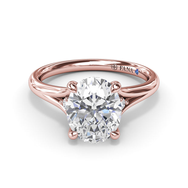 Split Shank Engagement Ring