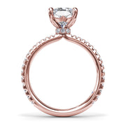 Diamond Collar Engagement Ring