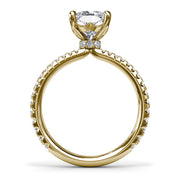 Diamond Collar Engagement Ring