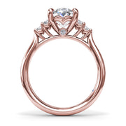One-Of-A-Kind Diamond Engagement Ring