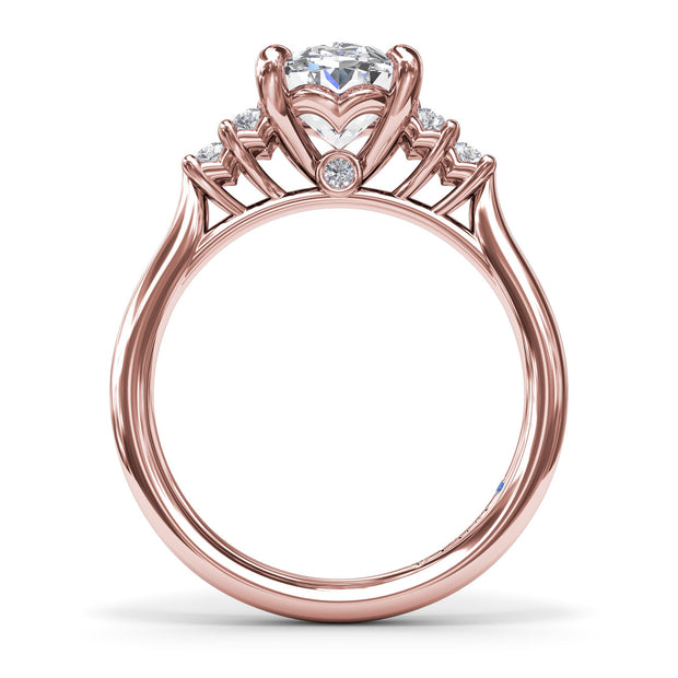 One-Of-A-Kind Diamond Engagement Ring