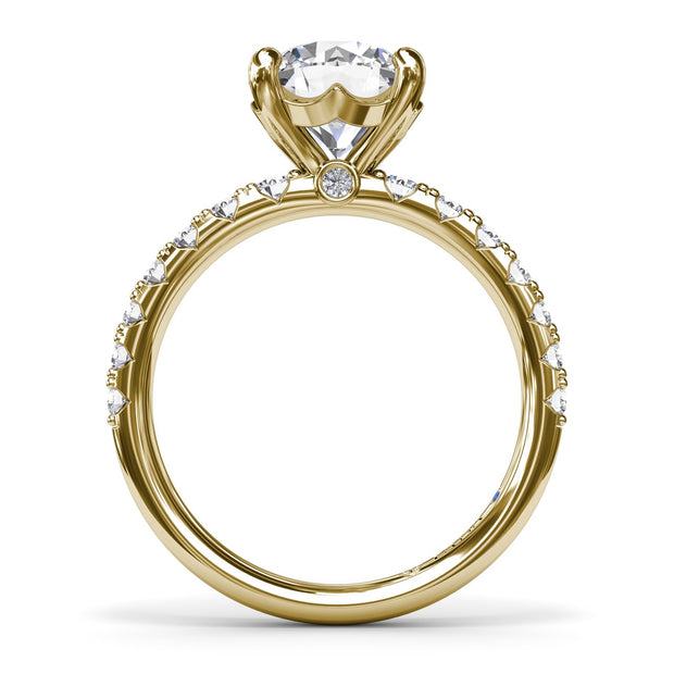 Classic Round Diamond Engagement Ring