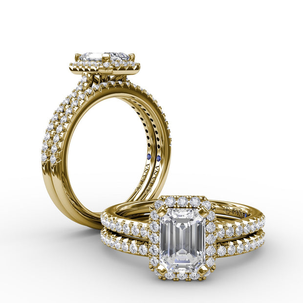 Diamond Twist Wedding Band