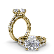 Cluster Marquise Diamond Wedding Band