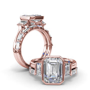 Baguette Diamond Wedding Band