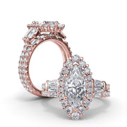 Baguette Diamond Wedding Band