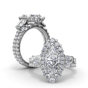 Baguette Diamond Wedding Band