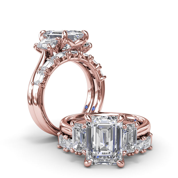 Baguette Diamond Wedding Band