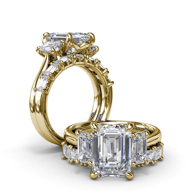 Baguette Diamond Wedding Band