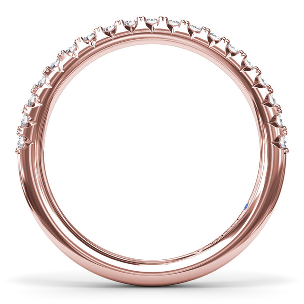 Exceptionally Striking Diamond wedding Band