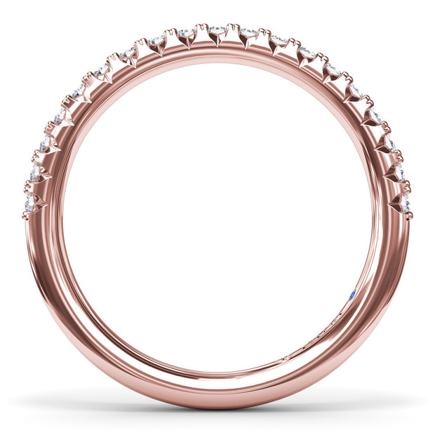 Exceptionally Striking Diamond wedding Band