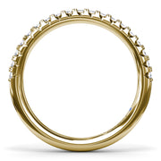 Exceptionally Striking Diamond wedding Band