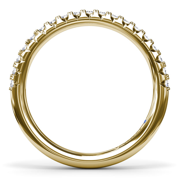 Exceptionally Striking Diamond wedding Band