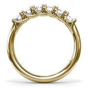 Bold and Beautiful Diamond Wedding Band
