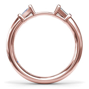 Baguette Diamond Wedding Band