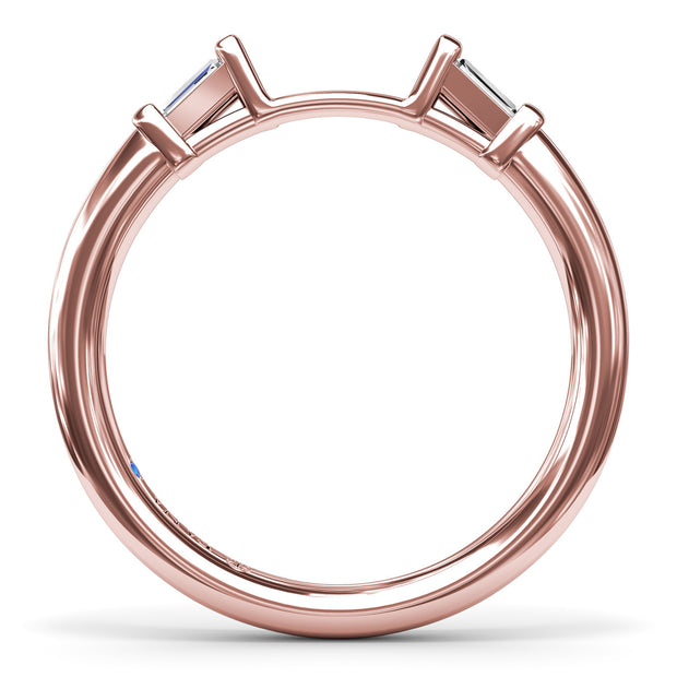 Baguette Diamond Wedding Band
