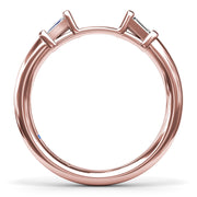 Baguette Diamond Wedding Band