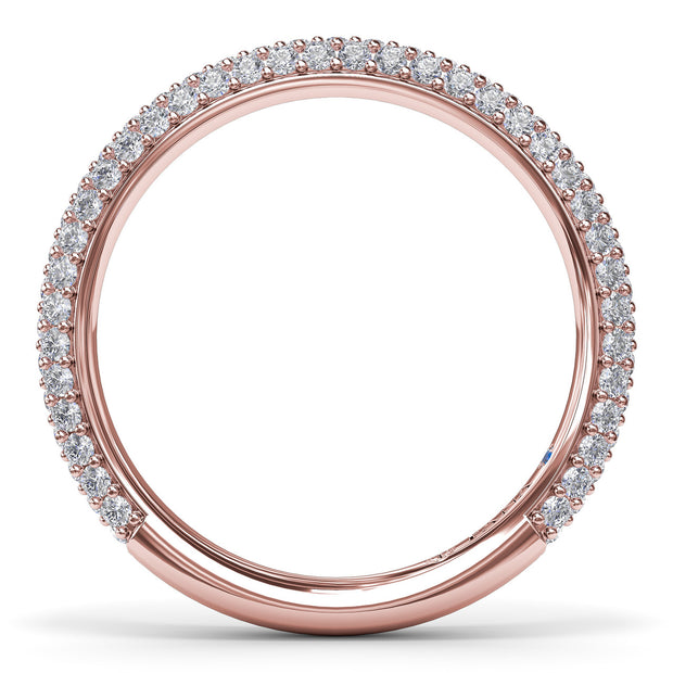 Pavé Diamond Wedding Band