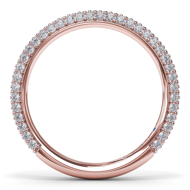 Pavé Diamond Wedding Band