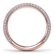 Pavé Diamond Wedding Band