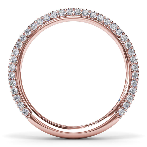 Pavé Diamond Wedding Band