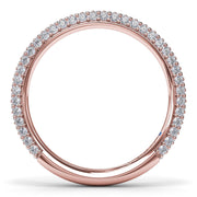 Pavé Diamond Wedding Band
