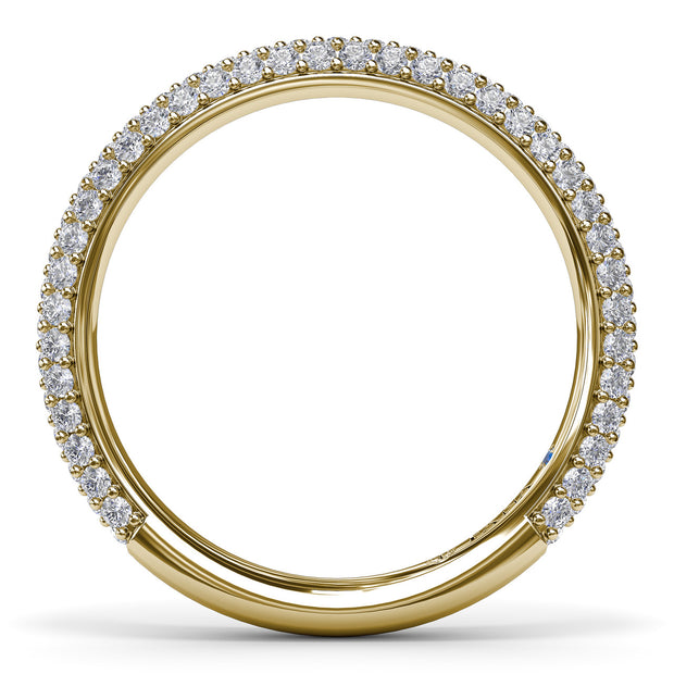 Pavé Diamond Wedding Band