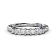 Princess Cut Diamond Wedding Band