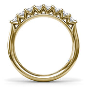 Princess Cut Diamond Wedding Band