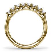 Princess Cut Diamond Wedding Band