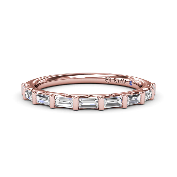 Beautiful Baguette Diamond Wedding Band