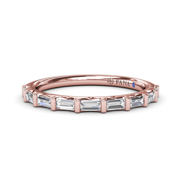 Beautiful Baguette Diamond Wedding Band
