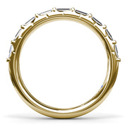 Beautiful Baguette Diamond Wedding Band
