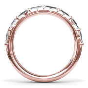 Baguette Diamond Wedding Band